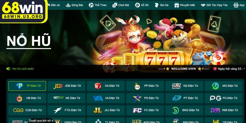 Nổ hũ đang gây sốt trong cộng đồng yêu thích may rủi hiện đại